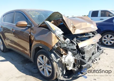 2018 Kia Sportage Lx z USA, uszkodzony, nr VIN KNDPM3ACXJ7348412